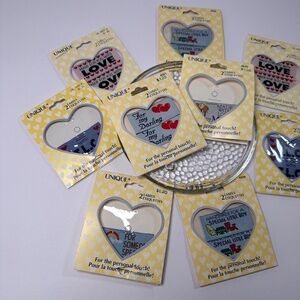 Lot of Vintage UNIQUE Brand Sewing Labels, 9 packages